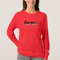¡Enfoque! Camiseta
