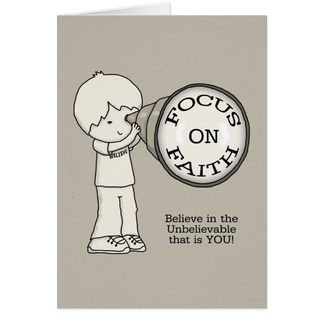 Enfoque en la fe (Frente)