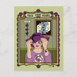 Enfrentar sus miedos_A_ postal