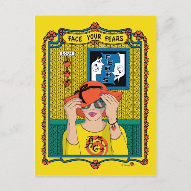 Enfrentar sus miedos_B_ postal (Anverso)