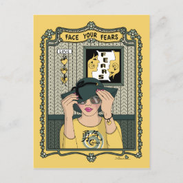 Enfrentar sus miedos_C_ postal