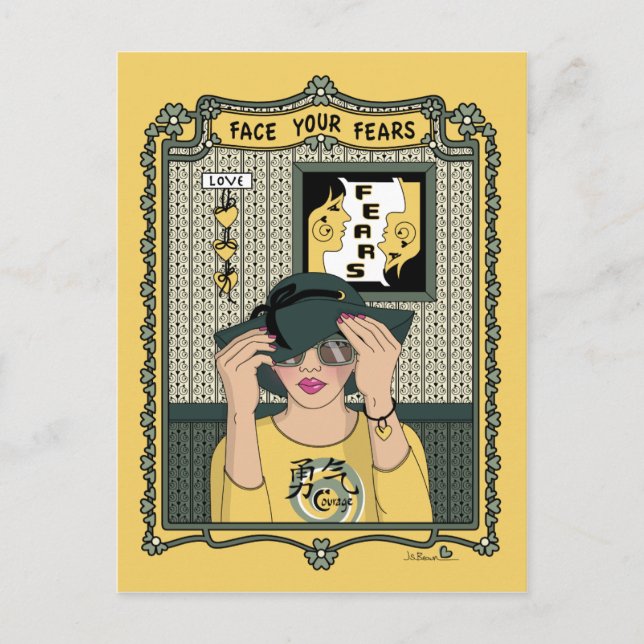 Enfrentar sus miedos_C_ postal (Anverso)