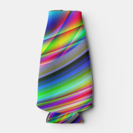 enfriador de botella abstracto de color fresco