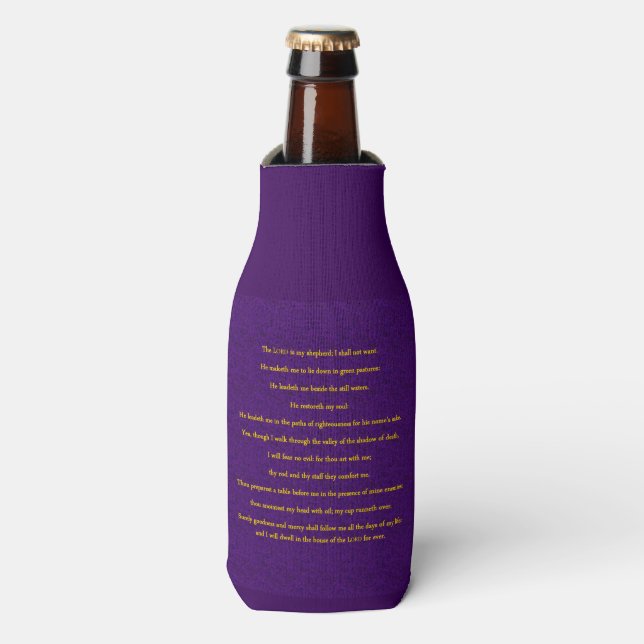 ENFRIADOR DE BOTELLAS 23 PSALM (Frente de la botella)