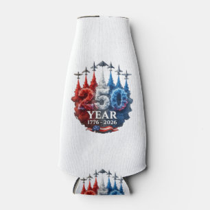 Enfriador De Botellas 250 años americano 250 cumpleaños USA patriótico 4
