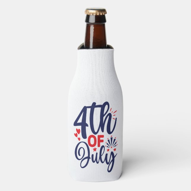 Enfriador De Botellas 4 de julio-68826 (Frente de la botella)