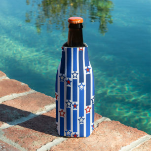 Enfriador De Botellas 4 de julio Estrellas y rayas