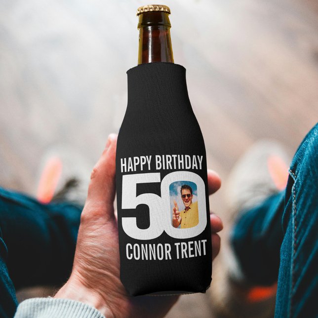Enfriador De Botellas 50 años negro y blanco dos fotos Cooler (Subido por el creador)