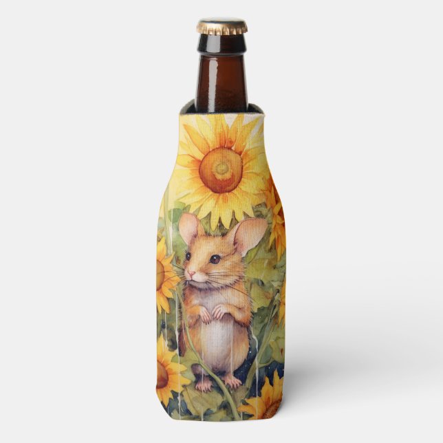 Enfriador De Botellas 5 de 17 Sunflower Garden Miceville (Frente de la botella)