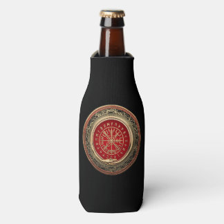 Enfriador De Botellas [610] Vegvisir - Viking Gold Magic Runic Compass