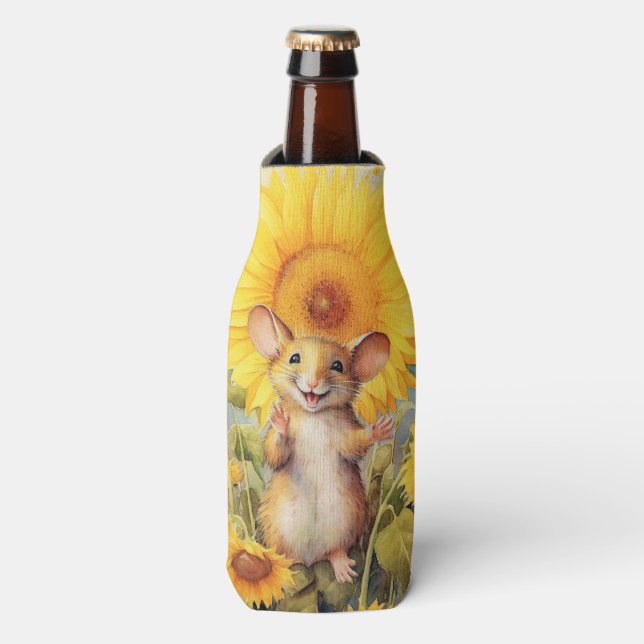 Enfriador De Botellas 6 de 17 Sunflower Garden Miceville (Frente de la botella)