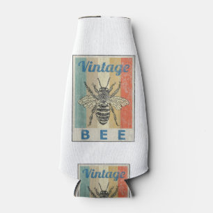 Enfriador De Botellas Abeja de estilo vintage Reina miel apicultura