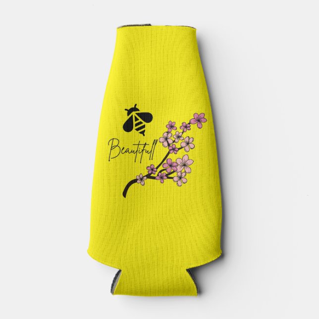 Enfriador De Botellas abeja hermosa (Anverso)