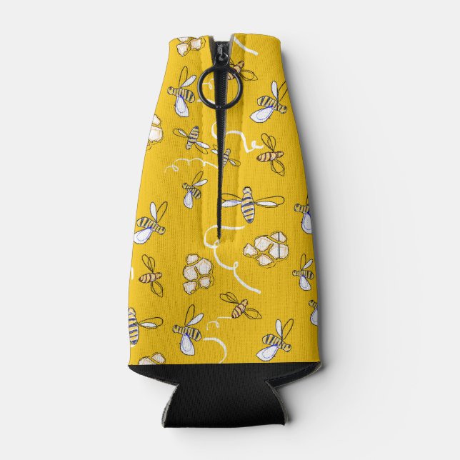 Enfriador De Botellas Abejas de miel (Reverso)