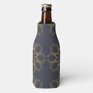 Enfriador De Botellas abstracción de flor verde, fresca, única y moderna