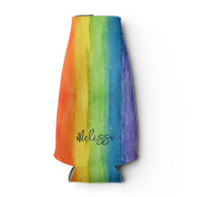 Acuarela arcoiris colorido personalizado moderno