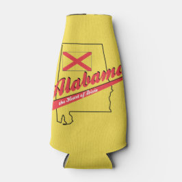 Enfriador De Botellas Alabama Corazón de Dixie