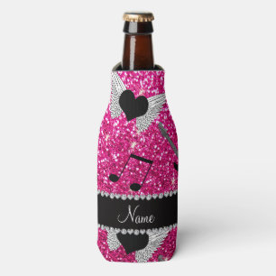 Enfriador De Botellas Alas de neón conocidas del corazón de las