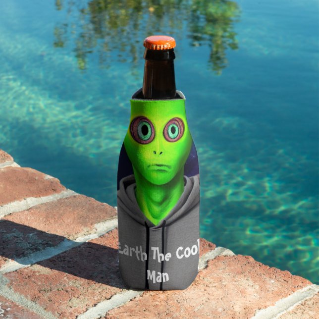 Enfriador De Botellas Alien Earth El Hombre De Guay (Piscina in situ)