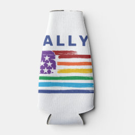Enfriador De Botellas Ally Artistic Rainbow Flag
