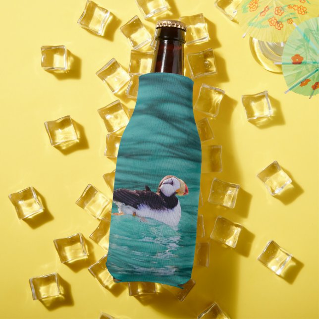 Enfriador De Botellas Aluminio En La Bahía Resurrección, Alaska (Verano in situ)