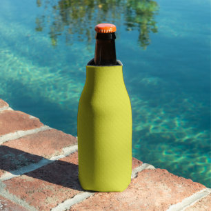 Enfriador De Botellas Amarillo verde neón brillante texturizado