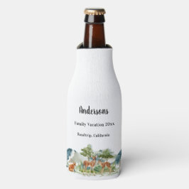 Enfriador De Botellas Animales forestales vacacionales para familias