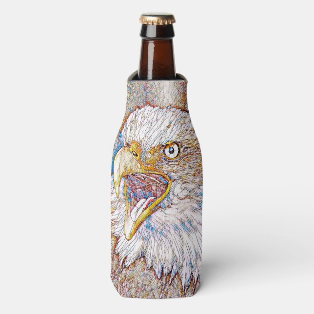 Enfriador De Botellas AnimalMix_Bird_043 (Frente de la botella)