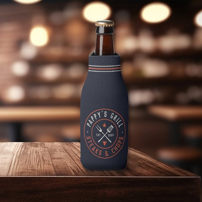 Enfriador De Botellas Año personalizado de Pappy Grill (Subido por el creador)
