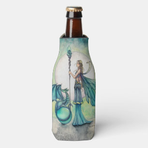 Enfriador De Botellas Aquamarine Dragon Fantasy Fairy Art