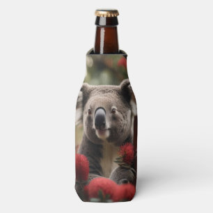 Enfriador De Botellas Árbol Banksia Rojo Con Oso Koala,
