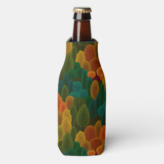 Enfriador De Botellas Árboles caídos modernos y coloridos