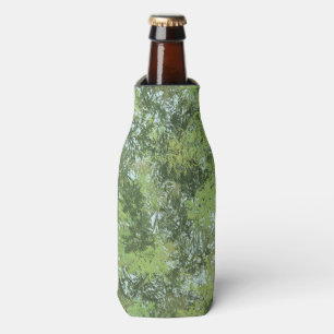 Enfriador De Botellas Árboles de Hojas Verdes con Cielo Azul Asomando a