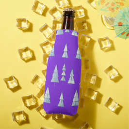 Enfriador De Botellas Árboles de nieve elegantes de invierno