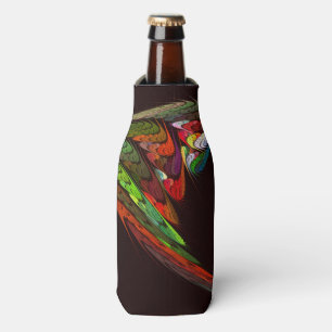 Enfriador De Botellas Arte abstracto de Chameleon