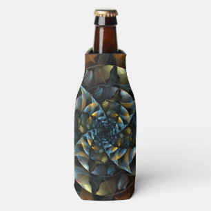 Enfriador De Botellas Arte abstracto del molinillo de viento
