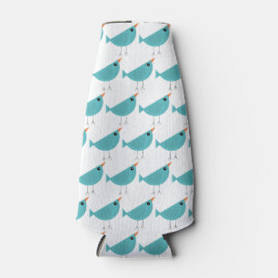 Enfriador De Botellas Arte adorable y caprichoso de aves y naturaleza