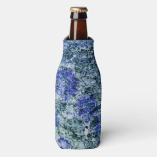 Enfriador De Botellas Arte digital de fondo abstracto de acuarela azul