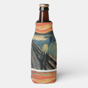 Enfriador De Botellas Auténtico, masque, reproducción, el grito, arte