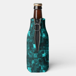 Enfriador De Botellas Azulejos Digitales de Acuarela Brillante