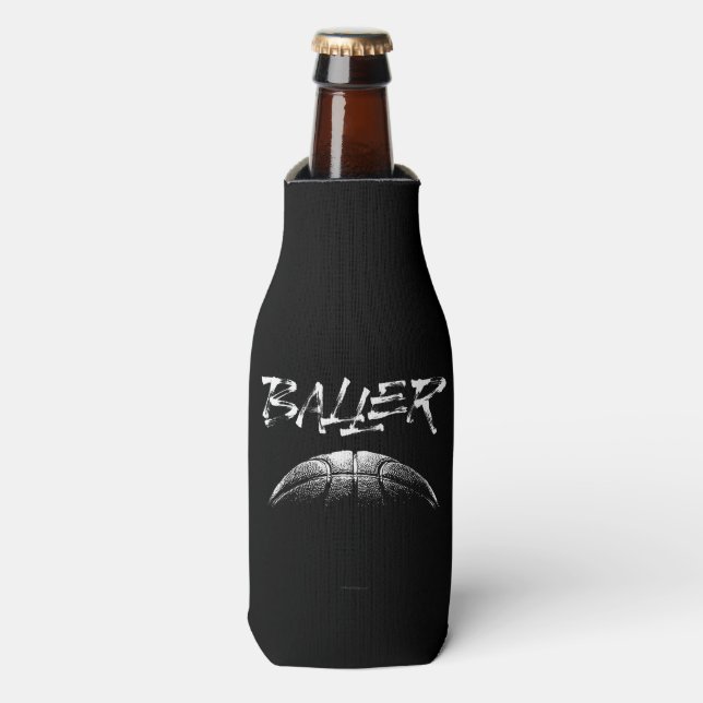 Enfriador De Botellas Baller (baloncesto) (Frente de la botella)