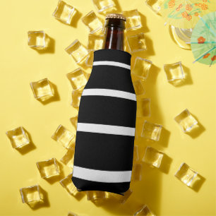 Enfriador De Botellas Bandas graduadas en blanco y negro