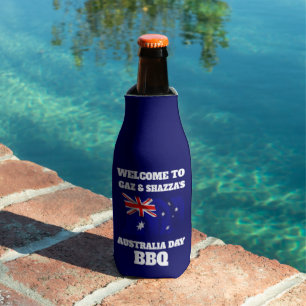 Enfriador De Botellas Bandera australiana Parrilla personalizada moderna