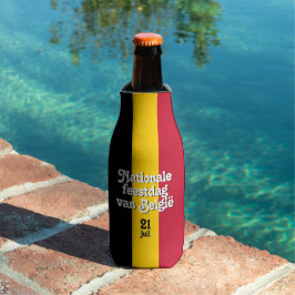 Enfriador De Botellas Bandera belga del Dutch Nationale feestdag van Bel