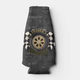 Enfriador De Botellas Bandera de carreras personalizada Hot Rod Muscle C