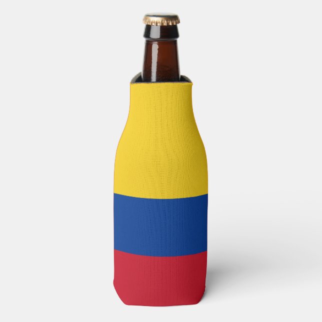 Enfriador De Botellas Bandera de Colombia (Frente de la botella)
