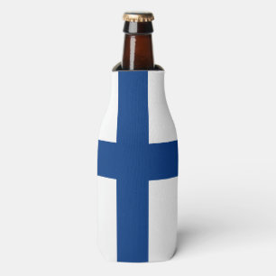Enfriador De Botellas Bandera de Finlandia