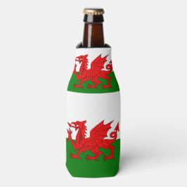 Enfriador De Botellas Bandera de Gales dragón rojo galés