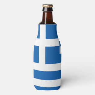 Enfriador De Botellas Bandera de Grecia