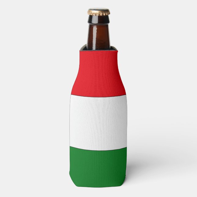 Enfriador De Botellas Bandera de Hungría (Frente de la botella)